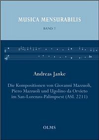 A. Janke: Die Kompositionen von Giovanni Mazzuoli, Pier (Bu)