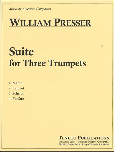 W. Presser: Suite for Three Trumpets