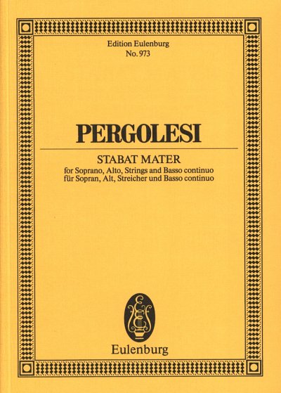 G.B. Pergolesi: Stabat Mater, 2GesStr (Stp)
