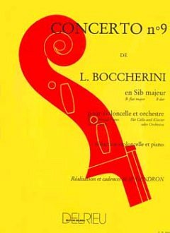 L. Boccherini: Concerto n°9 en sib maj. G, VcKlav (KlavpaSt)