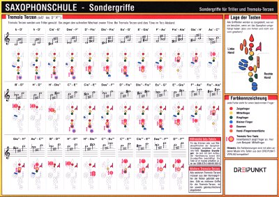 Saxophonschule - Sondergriffe, Sax (Grt)
