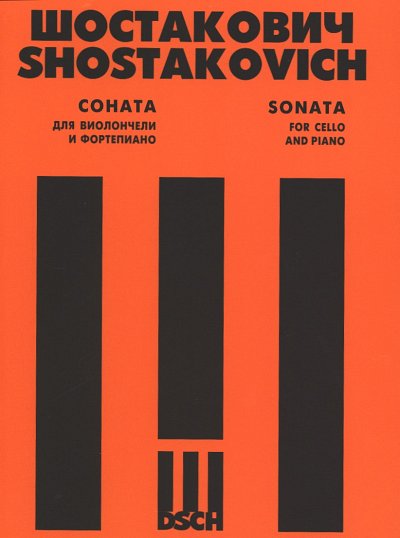D. Schostakowitsch: Sonate für Violoncell, VcKlav (KlavpaSt)
