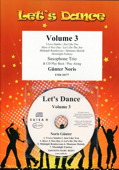G.M. Noris: Let's Dance Volume 2, 3Sax (+CD)