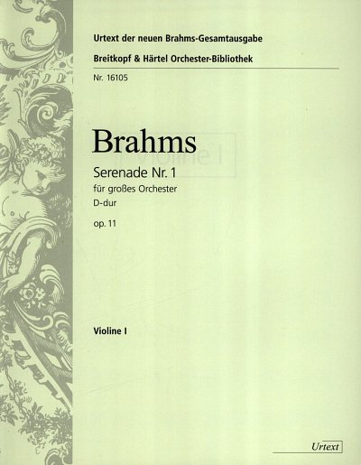 J. Brahms: Serenade Nr. 1 D-dur op. 11, Sinfo (Vl1)