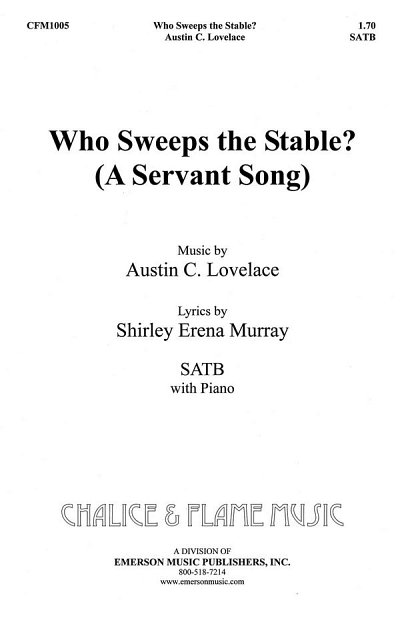 Who Sweeps the Stables, GchKlav (Chpa)