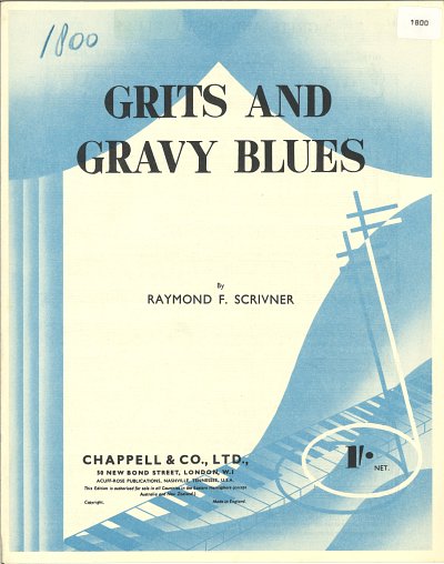 DL: R. Scrivner: Grits and Gravy Blues, GesKlavGit