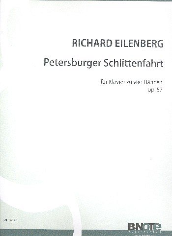 E.R. (1848-1925): Petersburger Schlittenfahrt, Klav4m (Sppa)