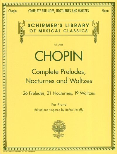 F. Chopin: Complete Preludes, Nocturnes & Waltzes, Klav