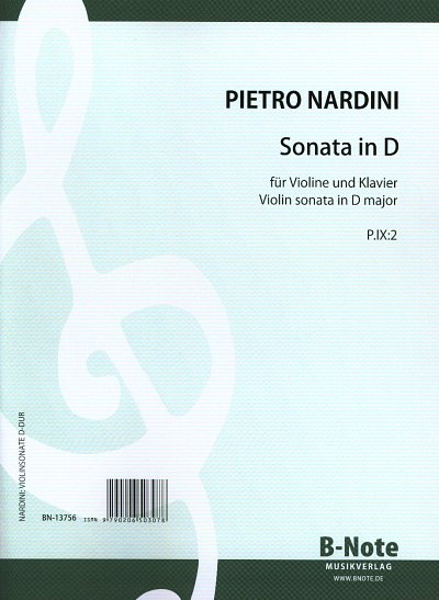 P. Nardini: Sonate D-Dur, VlKlav