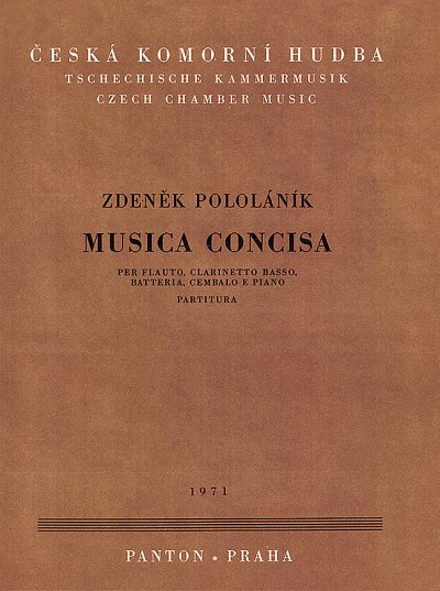 DL: P. Zdenék: Musica Concisa (KlavdirSt)