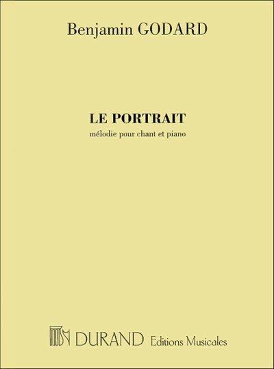 B. Godard: Le Portrait, Melodie Pour Chant Et Piano