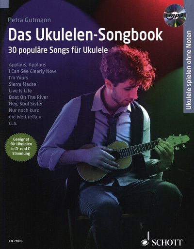 P. Gutmann: Das Ukulelen-Songbook, Uk (SB+CD)