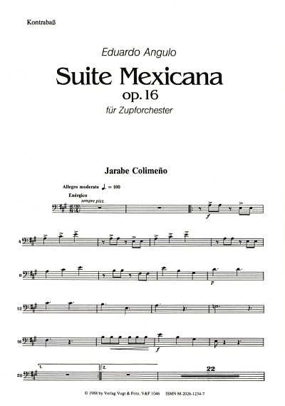 Angulo Eduardo: Suite Mexicana Op 16