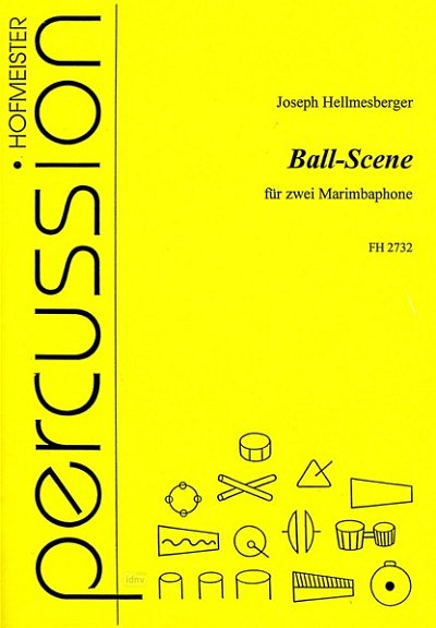 J. Hellmesberger: Ball-Szene für 2 Marimbaphone