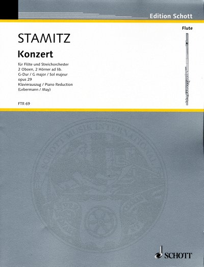 C. Stamitz: Konzert G-Dur op. 29 , FlStro;2Ob2H (KASt)