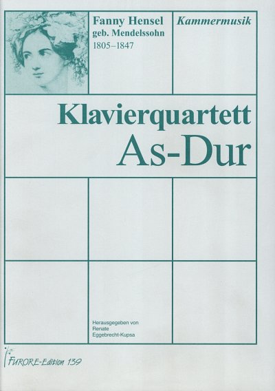F. Hensel: Klavierquartett As-Dur, VlVlaVcKlav (Pa+St)