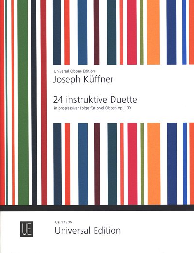 J. Kueffner: 24 instruktive Duette in progressive, 2Ob (Sppa