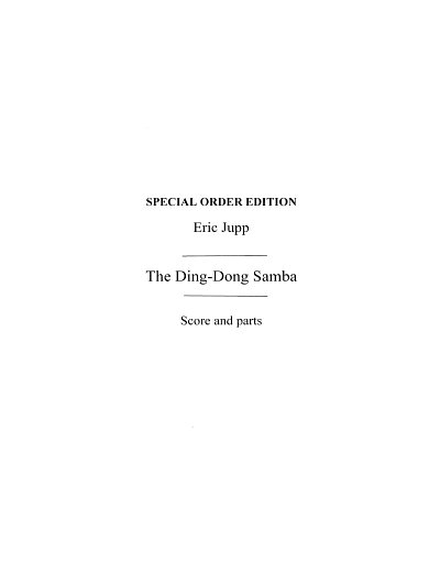 The Ding-dong Samba (Naylor)