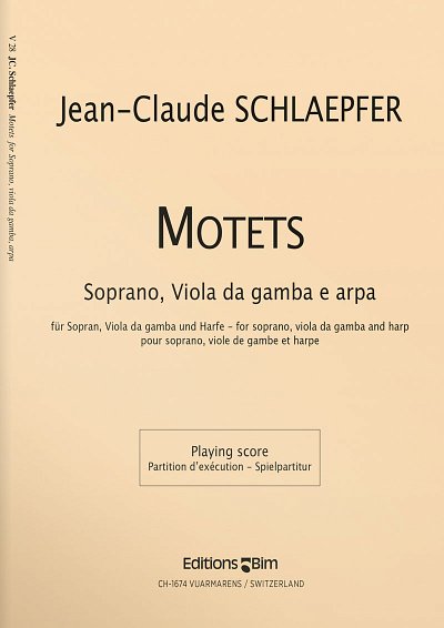 J. Schlaepfer: Motets, GesSVdgHrf (Pa+St)