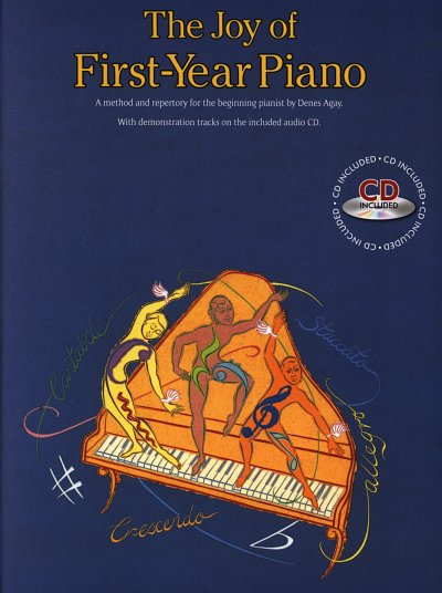 D. Ágay: The Joy of First-Year Piano, Klav (+CD)
