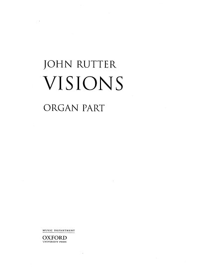 J. Rutter: Visions