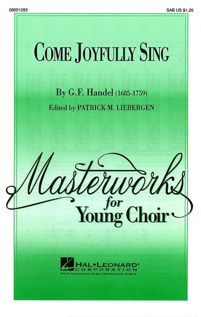 G.F. Händel: Come Joyfully Sing, Gch3Klav (Chpa)