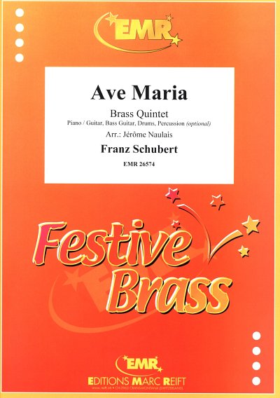 F. Schubert: Ave Maria, 5Blech;Rhy (Pa+St)
