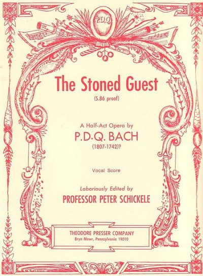 P. Schickele: The Stoned Guest (S.86 proof)