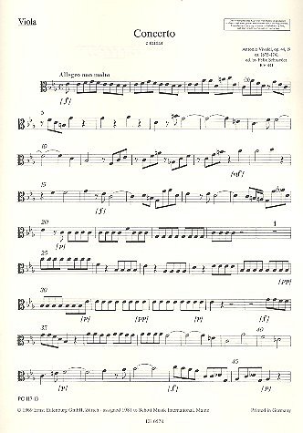 A. Vivaldi: Concerto C-Moll Op 44/19 Rv 441 Pv 440 - Abfl St