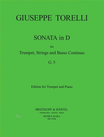 G. Torelli: Sonate D-Dur (G 5) - Trp Str Bc