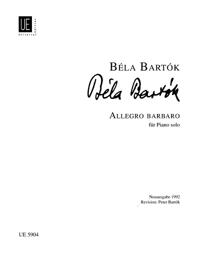 B. Bartók: Allegro barbaro , Klav