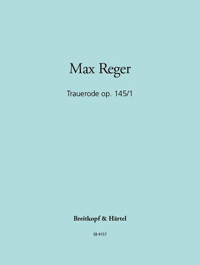 M. Reger: Sieben Orgelstücke op. 145/1, Org (Hc)