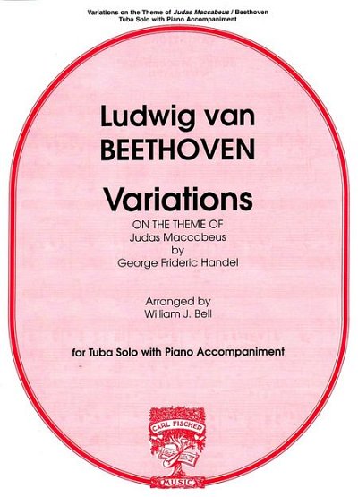 G.F. Händel: Variations on the Theme of J, TbKlav (KlavpaSt)