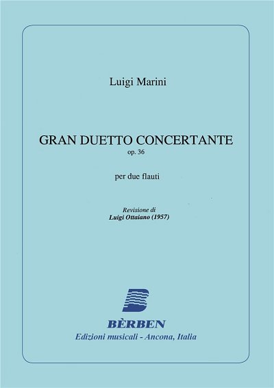 Gran Duetto Concertante Op 36 (Part.)