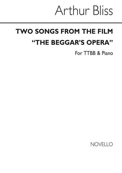 A. Bliss: Two Songs From Beggars' Opera, MchKlav (Chpa)