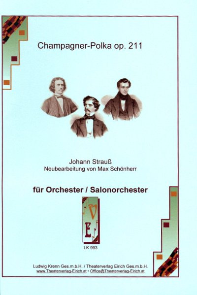J. Strauß (Sohn): Champagnerpolka op. 21, Salono (KlavdirSt)