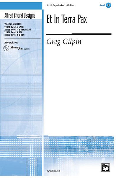 G. Gilpin: Et In Terra Pax, Ch3Klav