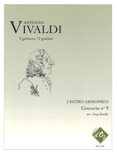 A. Vivaldi: L'Estro Armonico, Concerto no 9, RV, 2Git (Sppa)