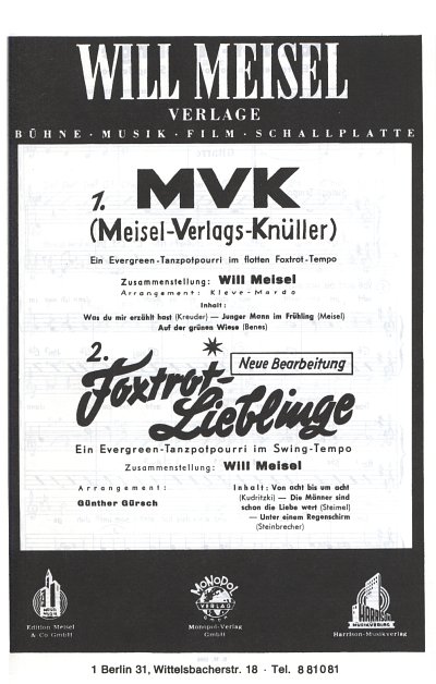 Meisel Verlagsknueller - Potpourri