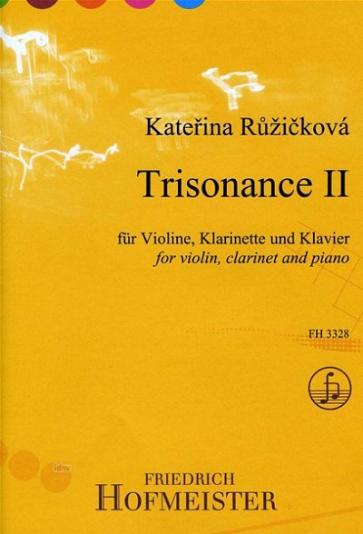 Trisonance II für Klarinette, Violine (Stsatz)