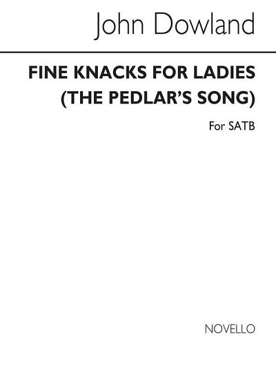 J. Dowland: Fine Knacks For Ladies (The Pedl, GchKlav (Chpa)