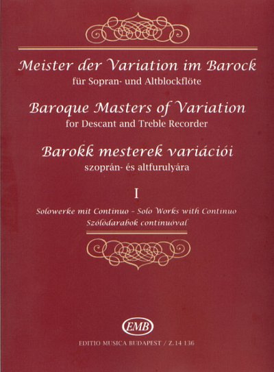 G. Kállay: Meister der Variation im, Sbfl/AbflKlv (KlavpaSt)