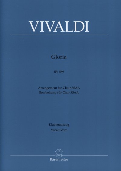 A. Vivaldi: Gloria RV 589, 3GesFchOrBc (KA)