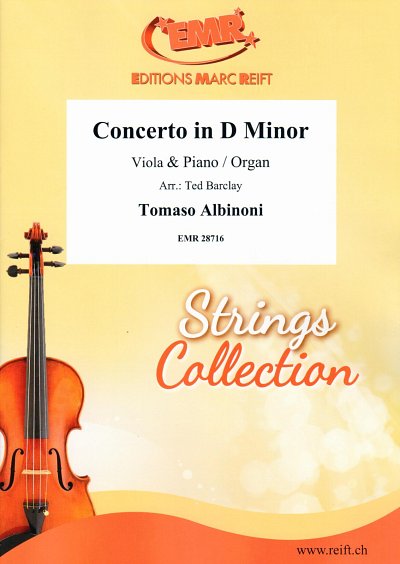 DL: T. Albinoni: Concerto in D Minor, VaKlv/Org
