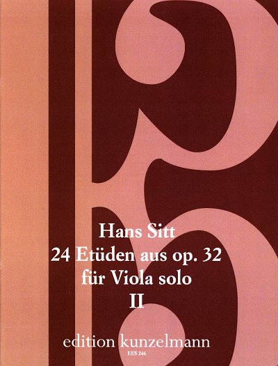 H. Sitt: 24 Etüden 2 aus op. 32, Va