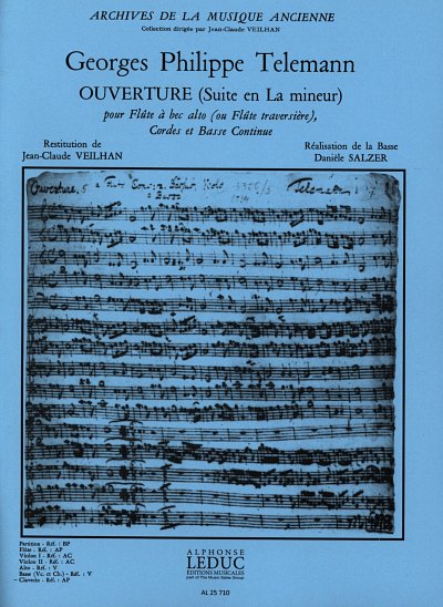 G.P. Telemann: Ouvertuere (Suite a-Moll) (Cemb)