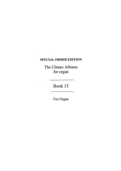 The Climax Album Organ No. 15