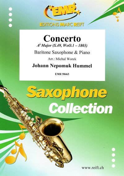 J.N. Hummel: Concerto, BarsaxKlav