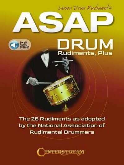 ASAP Drum Rudiments, Plus, Schlagz (+OnlAudio)