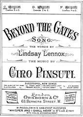 C. Pinsuti y otros.: Beyond The Gates